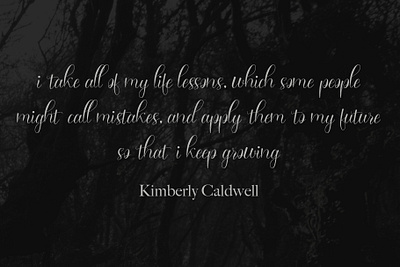 Kimberly Caldwell Qoutes - Diary Handwritting Font beauty beauty font design font free font handwritten font handwritting font inspiration inspiration font jrray studio jrraystudio kimberly caldwell new qoutes recommendation font script font trendy trendy font typography