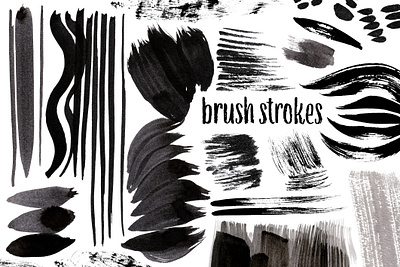 Ink Brush Strokes