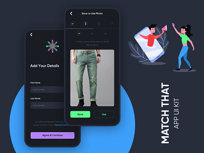 Color Matching app app design class app color matching app date app dating app match app