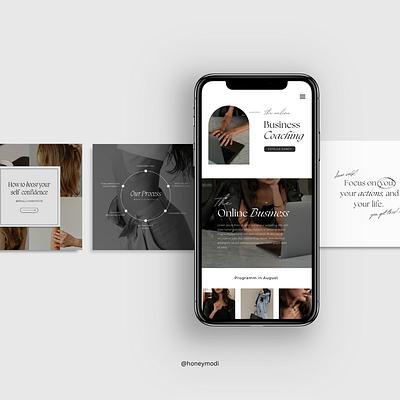 Business Coaching Mobile App creative dribbel figma mobile app post ui ux