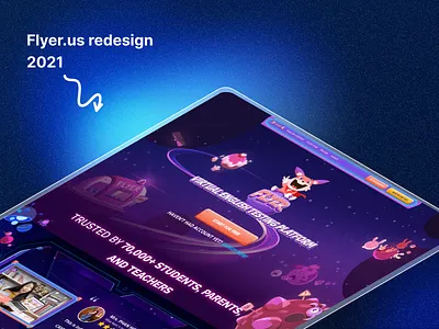 English test landing page - Redesign in 2021 branding english test graphic design landing page redesign ui website design