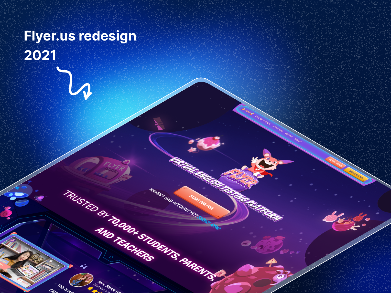 Example of Web, Application, Dashboard Design