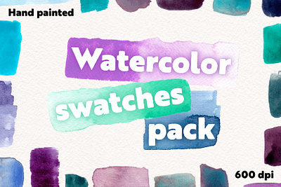 Watercolor Swatch pack 2