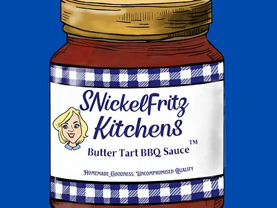 SNickelFritz Kitchens Sauce Graphics animation branding graphic design