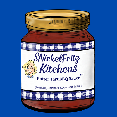SNickelFritz Kitchens Sauce Graphics animation branding graphic design