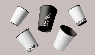 BREW.LAB | Cafe Brand Identity branding cafe graphic design logo