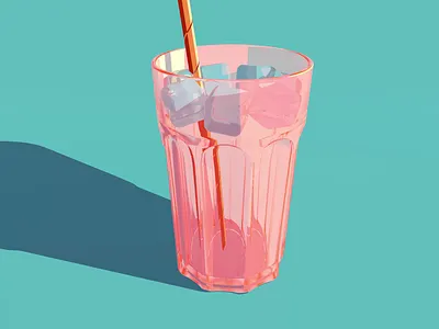 keep your cool 3d animation climate change conceptual heat wave hot ice cubes melting motion graphics reel summer