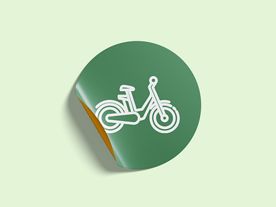 Icon design e-bike bicycle ebike electric filledline icon flat icon graphic design icon icondesign line lineicon transportationicon