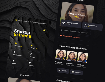 Startup Extreme graphic design ui