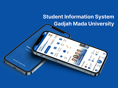 Student Information System UI/UX Research and Design graphic design mobile app ui student information system ui ui design uiux university mobile app university system interface