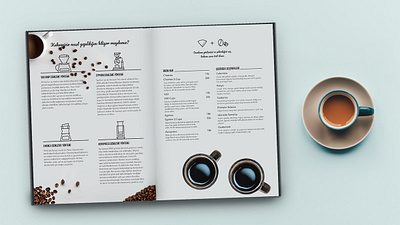 Menu Design coffee graphic design menu design