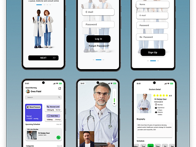 HEALTH CARE APP app care figma health medical ui ux