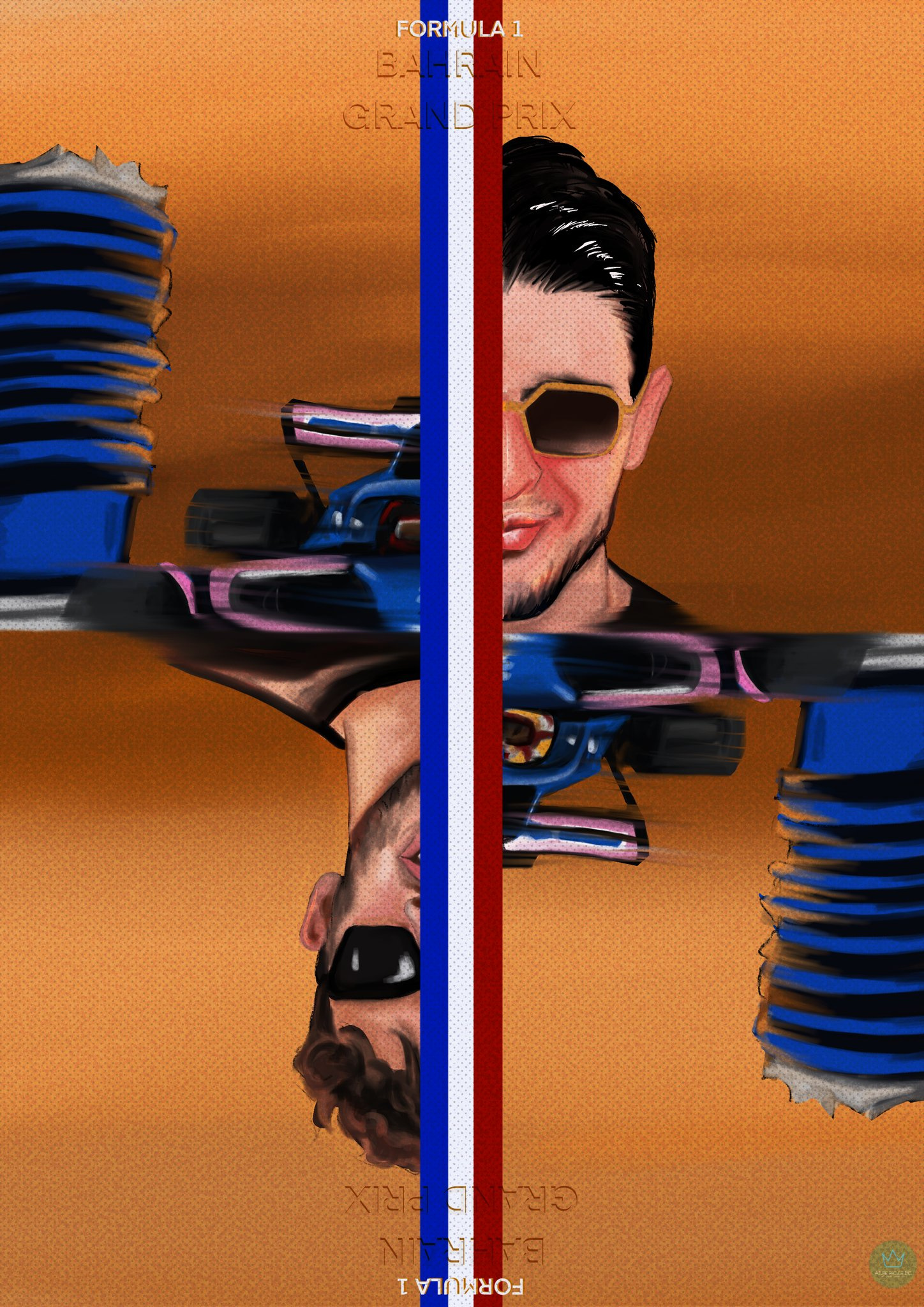 Formula World Championship (2023) All 23 Unofficial Posters f1 formula one graphic design illustration poster graphics racing