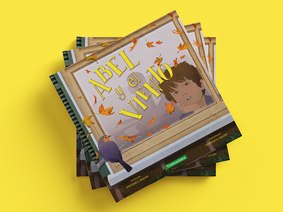 Libro Album - Abel y el Viento album book children book graphic design illustration
