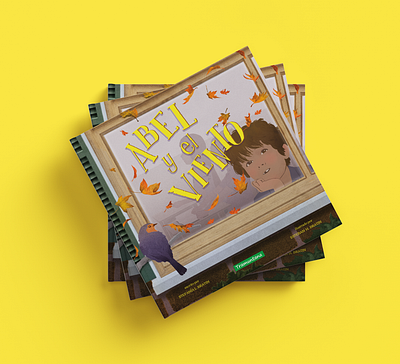 Libro Album - Abel y el Viento album book children book graphic design illustration