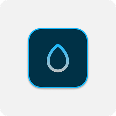 Hydro. App Icon Daily UI 005 graphic design logo ui