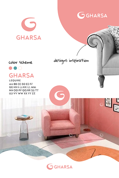 GHARSA LOGO branding graphic design