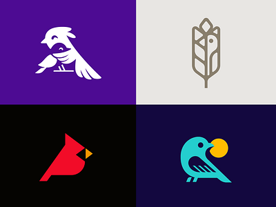 Birds bird brand branding design elegant graphic design illustration logo logo design logo designer logodesign logodesigner logomark logotype mark modern sign