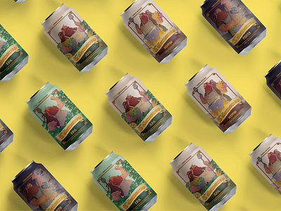 Cerveza artesanal - 5to Elemento beer can design graphic design pack packaging