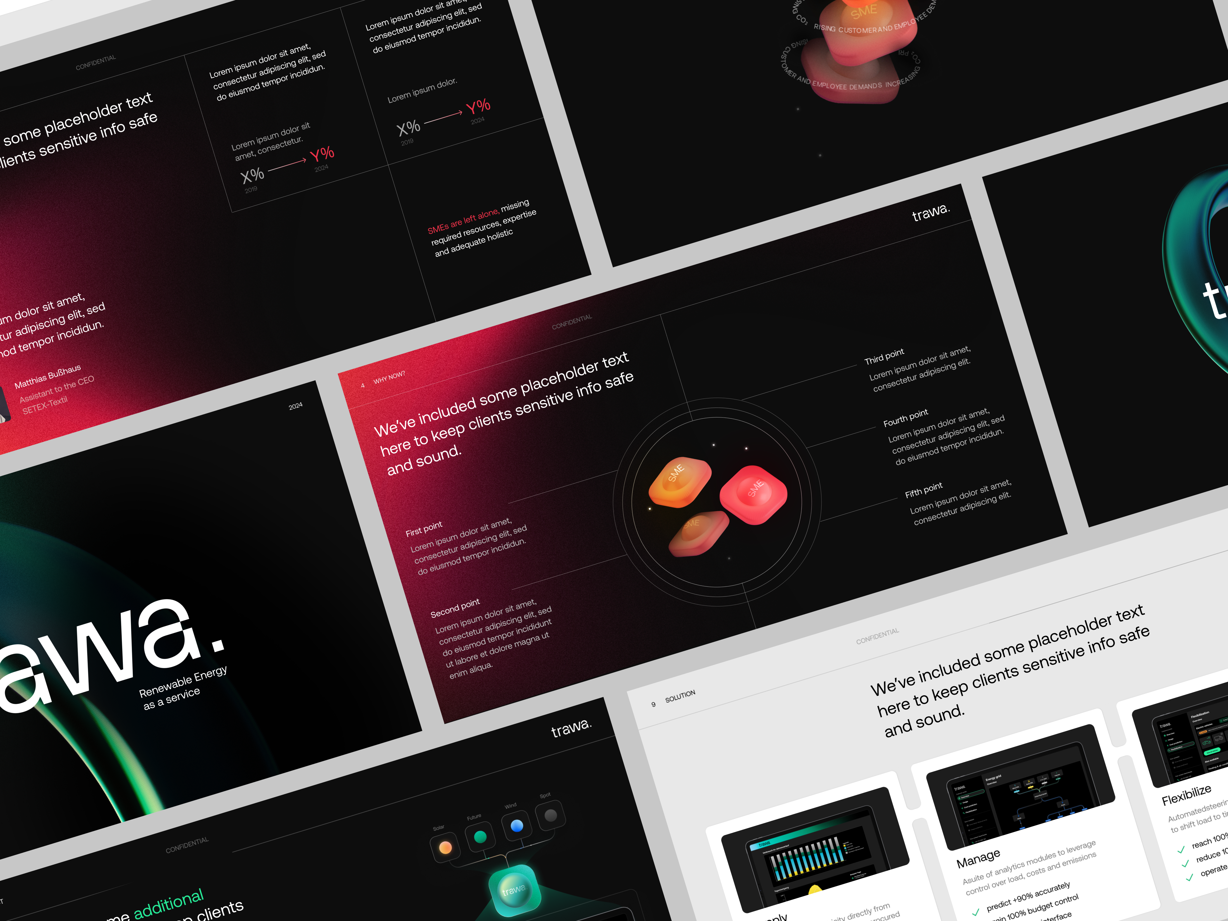 Example of Pitch Deck (Structure + Design)