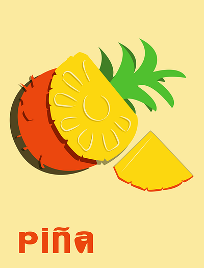 sabores 01: piña agua fresca bawi beverage branding cpg design graphic design illustration latin latino typography