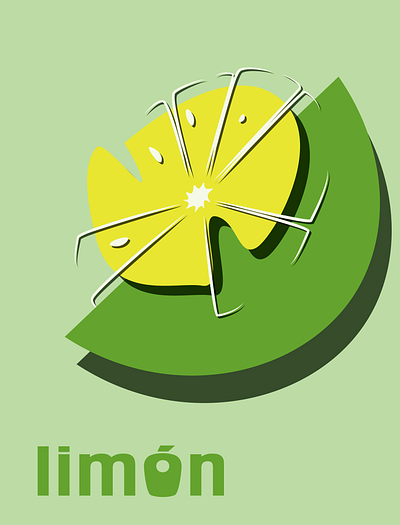 sabores 02: limón agua fresca bawi beverage branding cpg design graphic design illustration latin latino typography