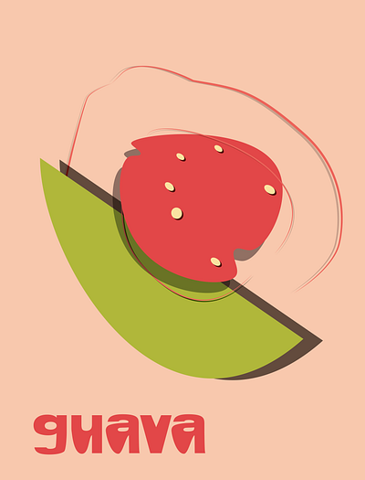 sabores 04: guava agua fresca bawi beverage branding cpg design graphic design illustration latin latino mexico typography