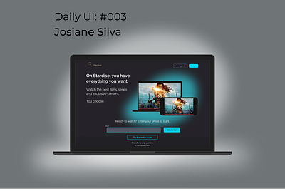 Stardise Streaming App - Daily UI: #003 ui ui design