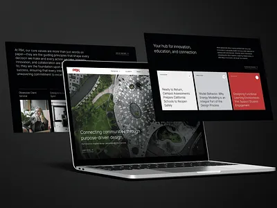 We built this city agency animation architecture black branding design mobile red studio ui ux website