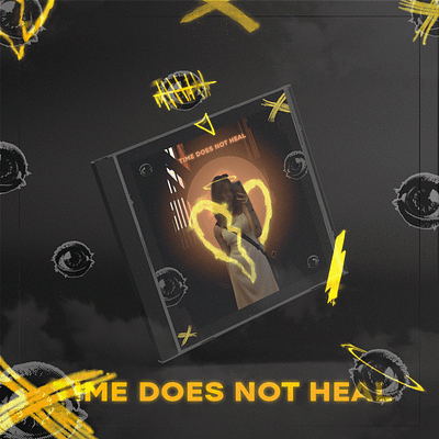 Time does not heal cd design graphic design il illustration motion graphics