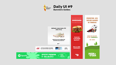 Daily UI #9 - Bannières Soldes banners graphic design social media ui ux