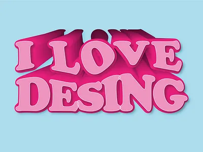 I love desing design ills illustration logo vector