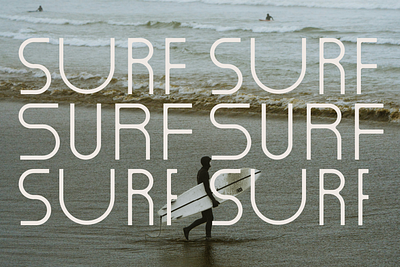 Rune - Variable Width Sans Serif font funky letterform modern sans serif simple surf type typography