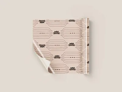 food wrapping paper | کاغذ بسته‌بندی مواد غذایی design food wrapping graphic design wrap