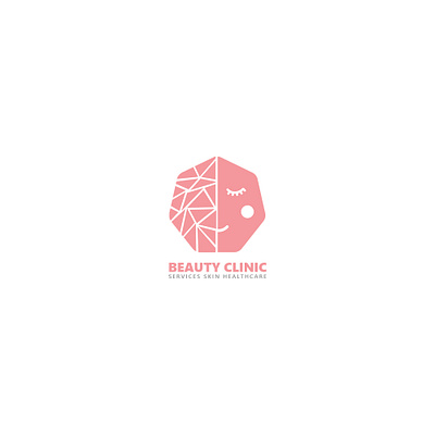 BEAUTY CLINIC Services skin healthcare branding graphic design logo