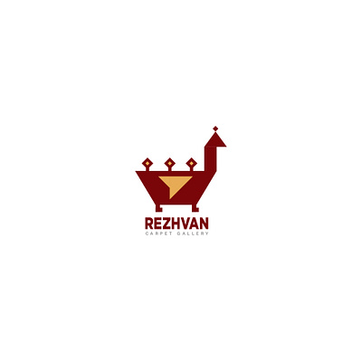 REZHVAN Handmade Rugs branding graphic design logo