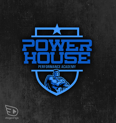 Logo concepts - superhero fitness chipdavid dogwings drawing fitness graphic design logo power superhero vector workout