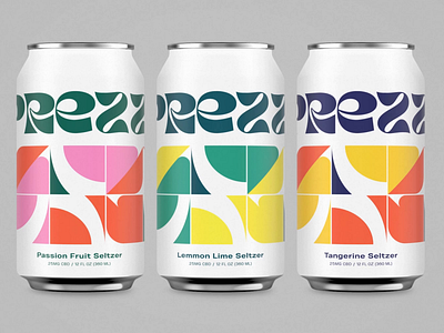 Sprezza Logo & Package Design animation brand branding can design designer geometric graphic design logo mark motion graphics package pattern seltzer tropical