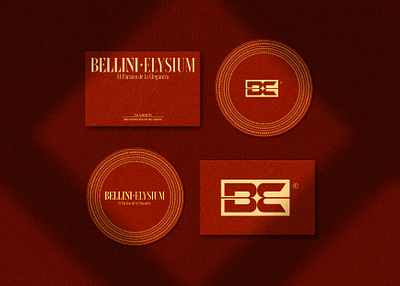 Bellini Elysium © - Brand Identity | May 2024 | branding design flat graphic design logo minimal typography