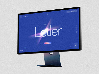 crypto converting landing page \ Letler 2024 amazing blue clean crypto gradient landing page lighting modern simple ui web design