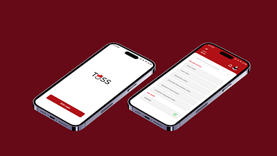 My TOSS branding minimalism mobile telkom university ui ux