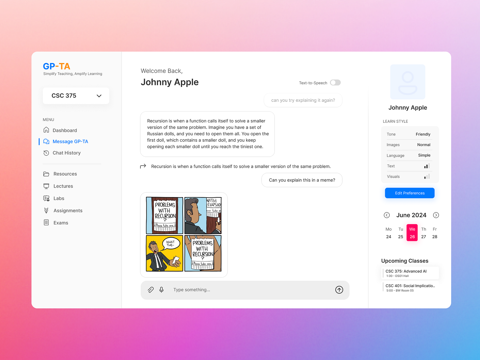 AI Chat Integration by Lilly Ko on Dribbble