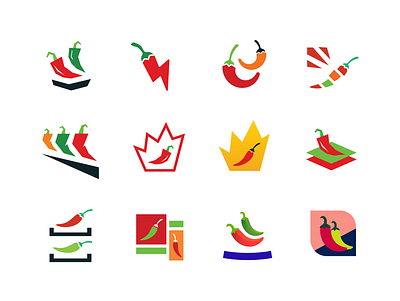 Chili Shelf Logo Concepts