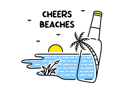 Cheers Beaches 2 apparel island nature paradise surfing waves