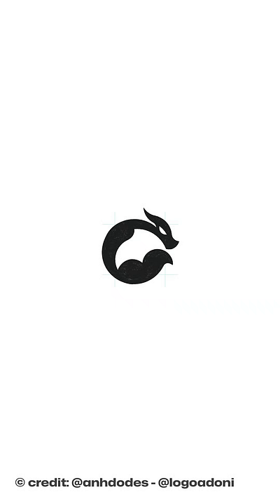 Modern mythical minimal dragon creature logo for sale 3d anhdodes animation branding design dragon logo graphic design illustration logo logo design logo designer logodesign minimalist logo minimalist logo design motion graphics ui