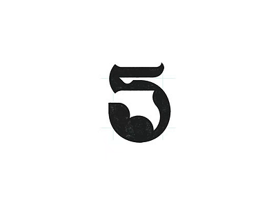 Number 5 dragon creature typography logo for sale 3d anhdodes animation branding design dragon logo graphic design illustration logo logo design logo designer logodesign minimalist logo minimalist logo design motion graphics ui