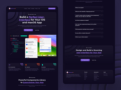 AppLayoutsUI - Website by Daniils for AppLayouts on Dribbble