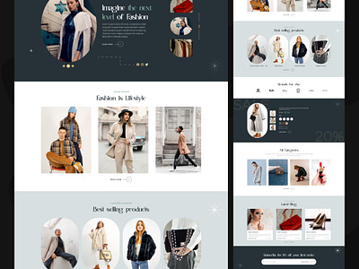 Fashion ecommerce website clothes ecommerce fashion shopifystore webdesign websitedesign wordpresswebsite