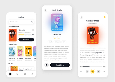 Mobile APP | Digital Book app book dashboard design digital ios mobile reading redesign ui ux website