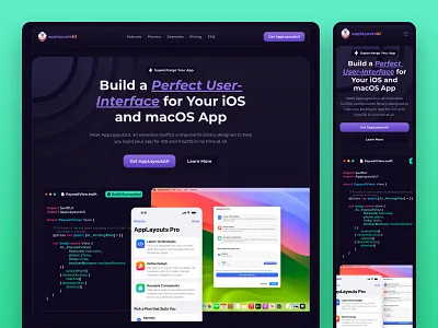 AppLayoutsUI - Website design design for landing page design for marketing website design for website digital design landing page landing page design marketing website marketing website design product design ui ui for web ui for website uiux web web design web ui website website design website ui